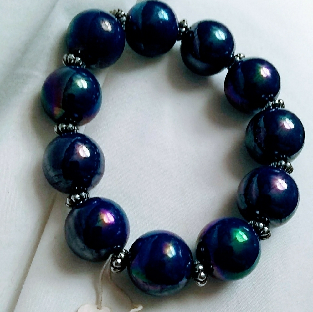 Vintage Mystic Blue Bracelet